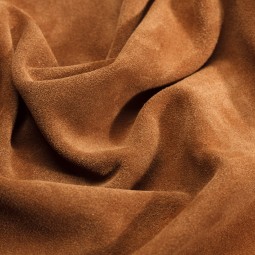 Спил-велюр RIVA коричневый COGNAC 1,0-1,2 Италия