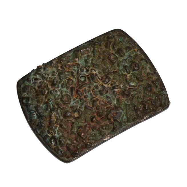 Пряжка VINTAGE GREEN 40 мм тип 9848 Франція