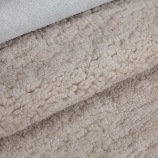 Хутро одягове Меріно беж лама 10мм Італія