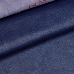 Шкіра теля INCAS синій DEEP COBALT 0,9-1,1 Італія