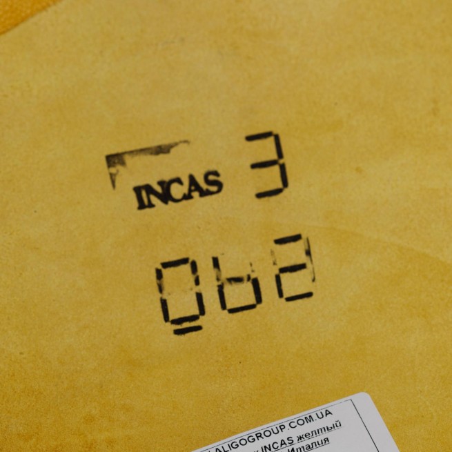 Шкіра теля INCAS жовтий MANGO 0,9-1,1 Італія