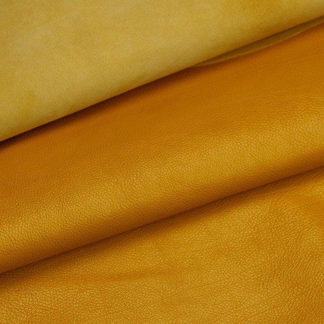 Шкіра теля INCAS жовтий MANGO 0,9-1,1 Італія