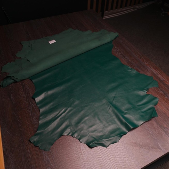 Шкіра теля INCAS зелений FOREST 0,6-0,8 Італія