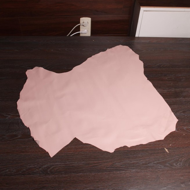 Кожподклад шевро розовый SOMME ROSE SMOKE 0,5 Италия