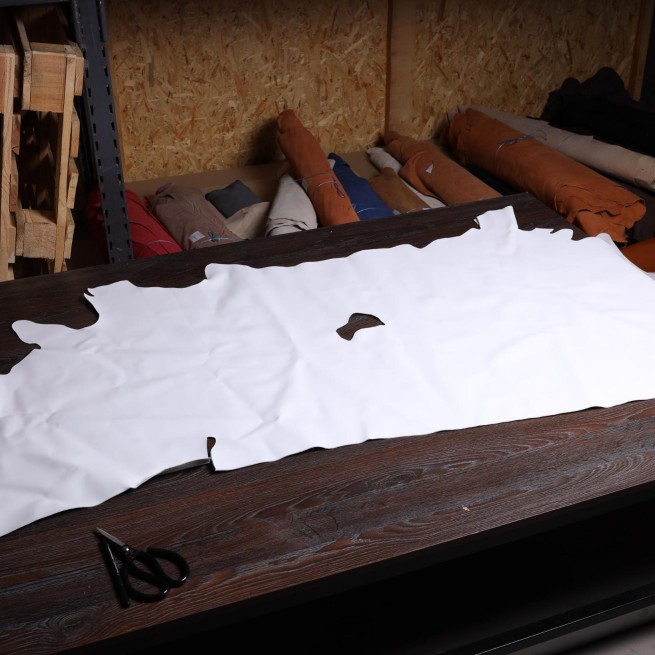 Шкіра наппа білий TOKYO 1,1-1,2 Туреччина