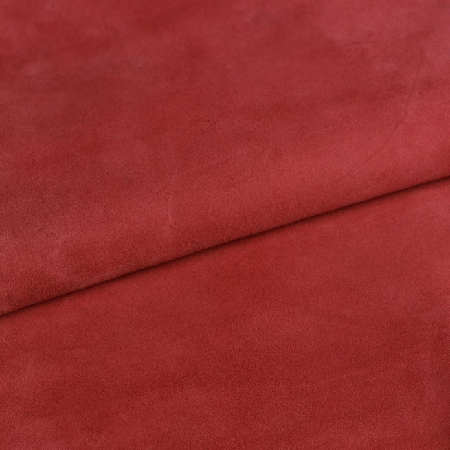 Велюр шевро красный COOPER BRONZE 0,9-1,0 Италия