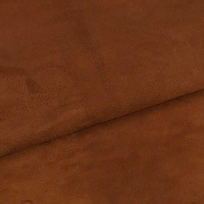 Велюр шевро коричневый CAMEL 0,7-0,9