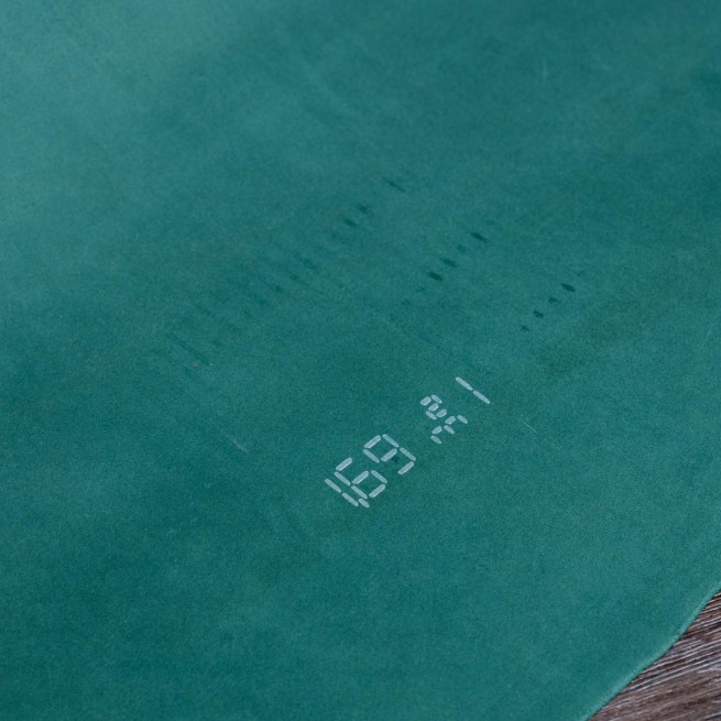 Шкіра ВРХ КАЙЗЕР зелений MALACHITE 1,4-1,6 п/глянець