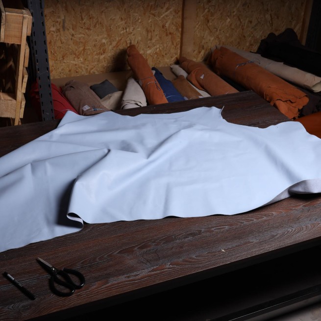 Шкіра наппа блакитний SANTORINI SKY 1,2-1,3