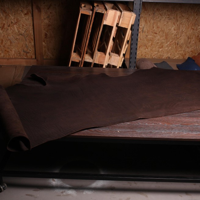 КРАСТ ремінний НАПІВШКІРА коричневий ШОКОЛАД 3,5+