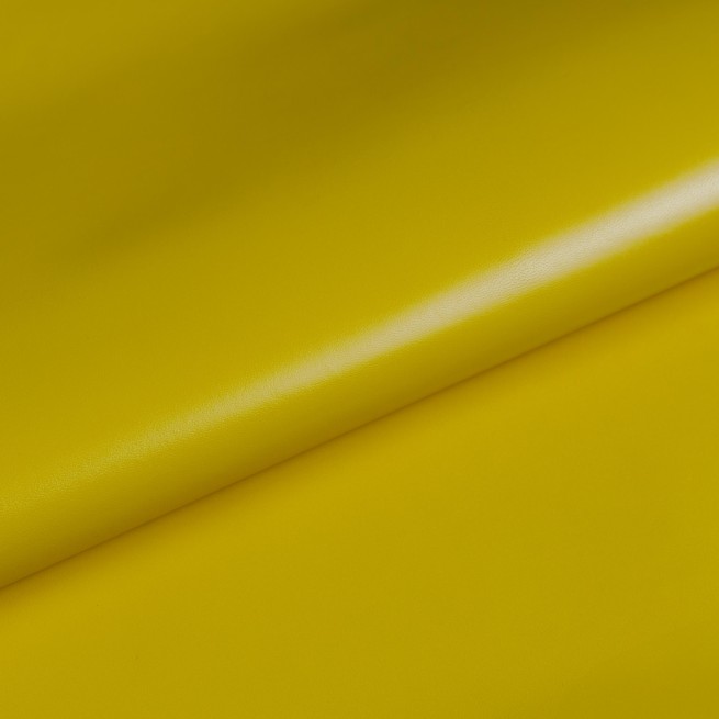 Шкіряний підклад шевро жовтий MIMOSA н/глянець 0,8