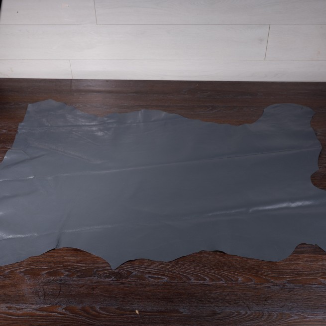 Шкірпідклад свин вощений сірий антрацит