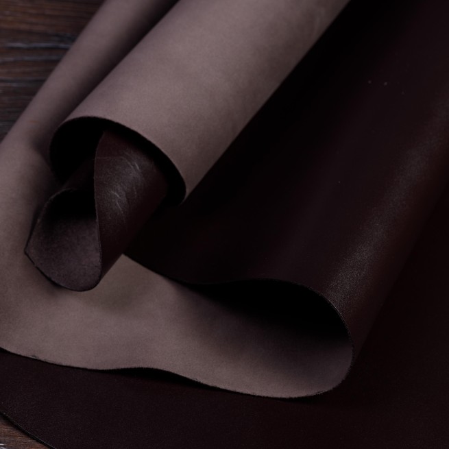 Шкіра ВРХ КАЙЗЕР коричневий BORDEAUX 1,4-1,6 н/глянець