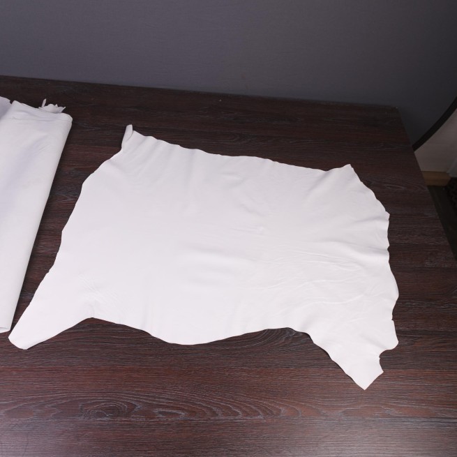 Шкіра одягова ІРМА білий LUX 0,6 Туреччина