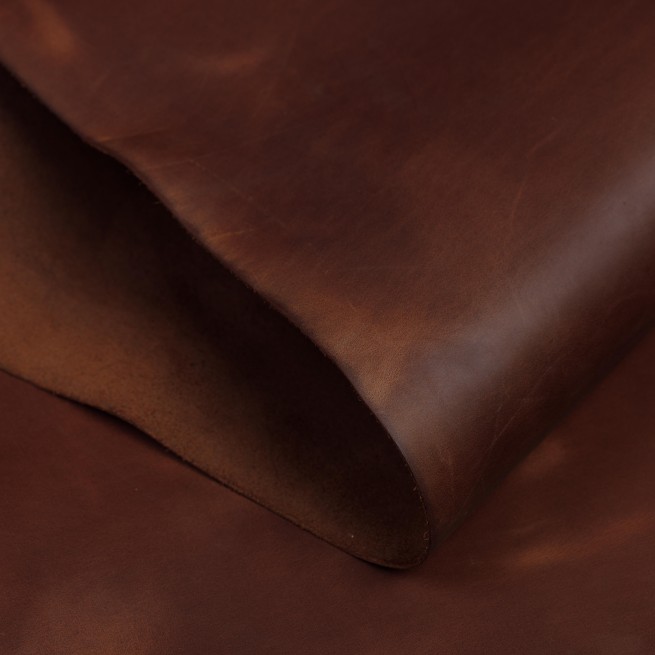 Шкіра ВРХ Крейзі Хорс 1сорт коричневий RUST 1,5-1,7