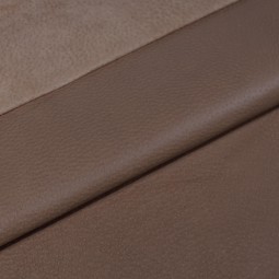 Шкірпідклад свин вощений коричневий КАПУЧІНО