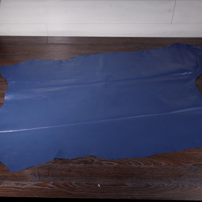 Шкірпідклад свин вощений синій