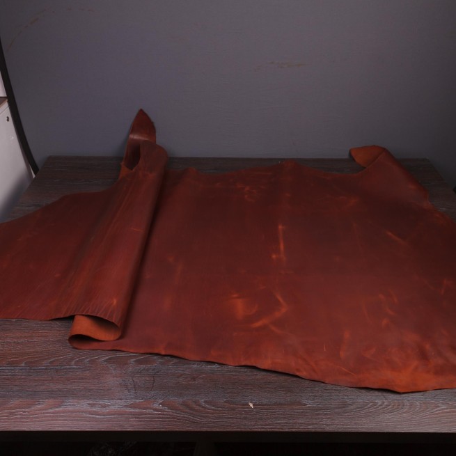 Шкіра ВРХ Крейзі Хорс 1сорт коричневий RUST 1,5-1,7