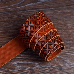 Смуга ремінна Vegetale COVER коричневий коньяк Італія