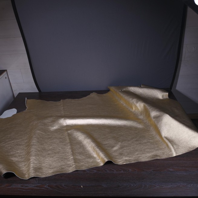 Шкіра ВРХ Флотар PERLA золото яскравий 1,2-1,4 Італія