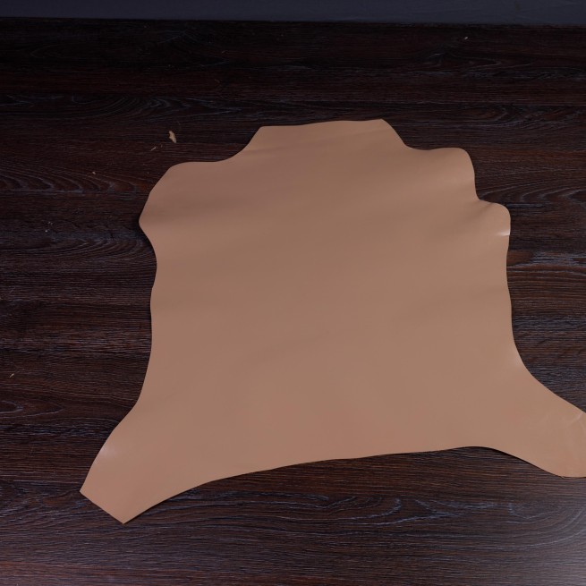 Кожподклад шевро беж п/глян BISCUIT 0,8 Италия