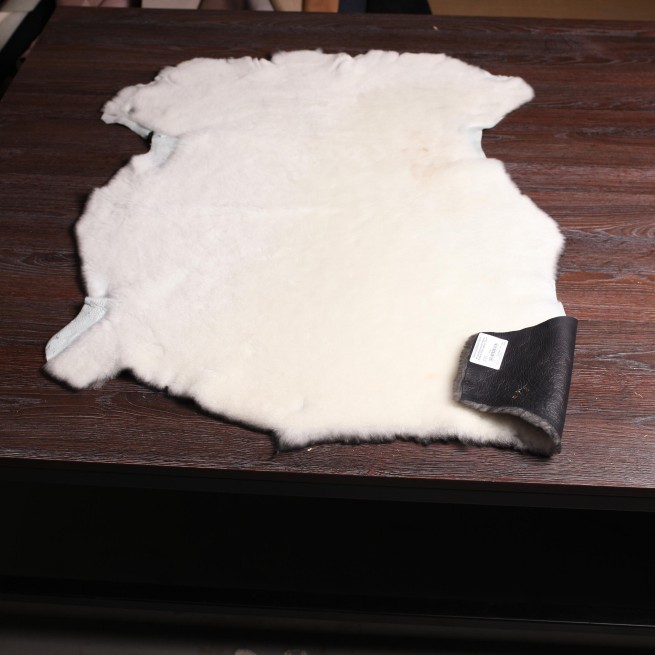 Хутро для дублянки Інтерфіно Наппалан білий/чорний Туреччина