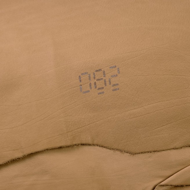 Кожподклад яловый беж мат.  0,4