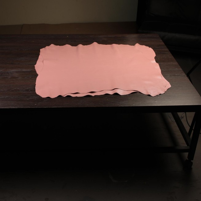 Шкіра баран рожевий персик FILM PERLA 0,9-1,0