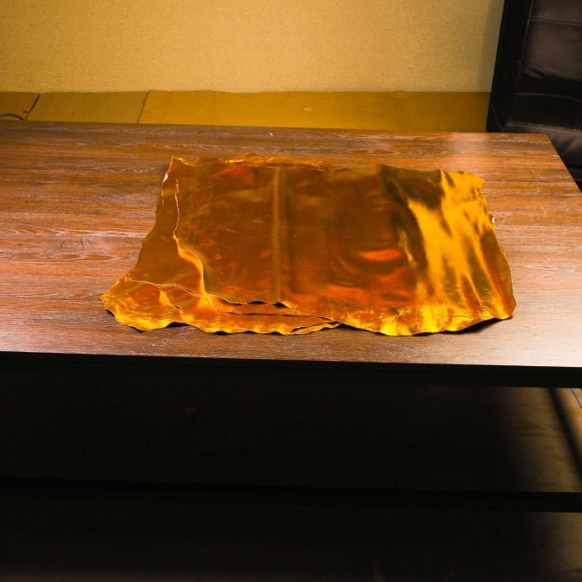 Шкіра баран жовте золото FILM 0,7-0,9