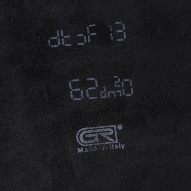 Кожа шевро черный JET BLACK 0,7-0,9