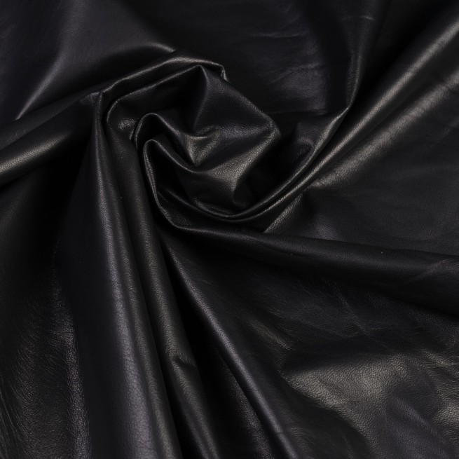 Шкіра одягова овчина РУТА чорний півматовий 0,5 