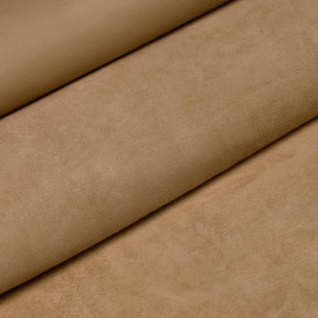 Кожподклад яловый беж мат.  0,4