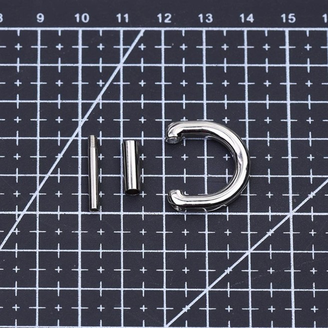 Тримач НІКЕЛЬ штифт 15 мм тип D1687