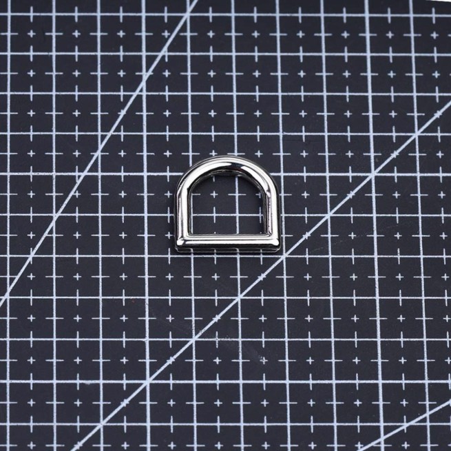 Полукольцо НИКЕЛЬ 15 мм тип D1667