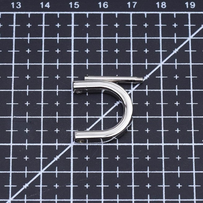 Тримач НІКЕЛЬ штифт 15x18 мм тип D1695