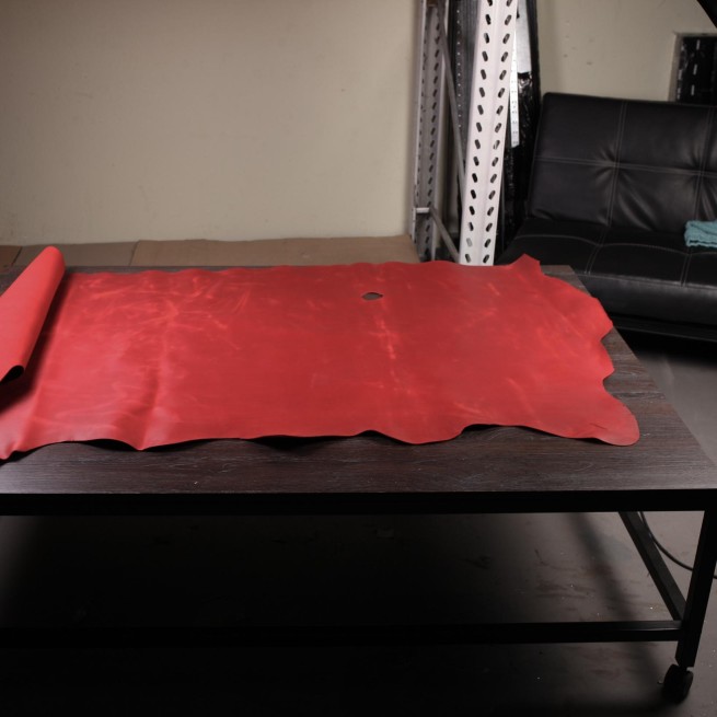 Шкіра ВРХ червоний Крейзі LACCA 1,4-1,6