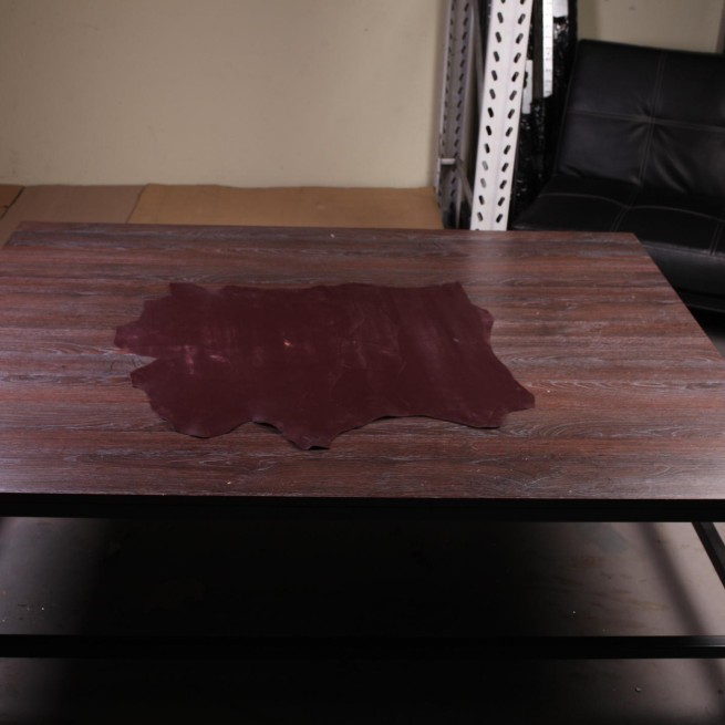 Шкіра для макетів на козі бордо 0,9