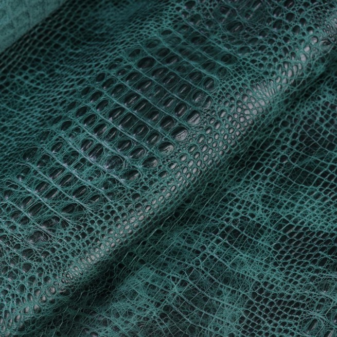 Шкіра ВРХ Крокодил BebiZ зелений М"ЯТА 1,0-1,1 Туреччина