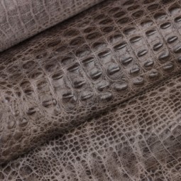 Шкіра ВРХ Крокодил BebiZ сірий 1,0-1,2 Туреччина