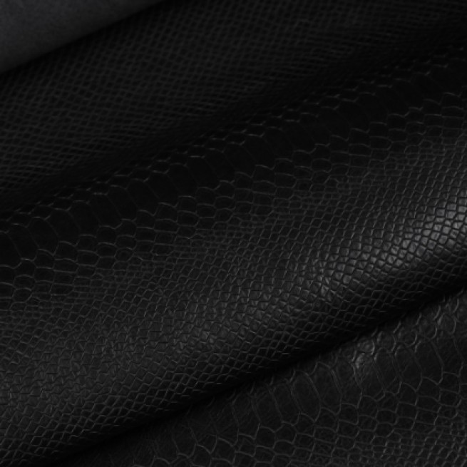 Шкіра ВРХ Пітон Asya чорний 1,0-1,2 Туреччина