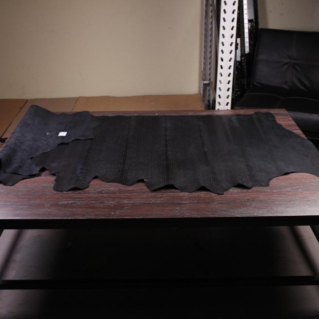 Шкіра ВРХ Пітон Asya чорний 1,0-1,2 Туреччина