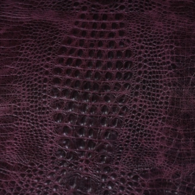 Шкіра ВРХ Крокодил BebiZ бордо 1,0-1,2 Туреччина