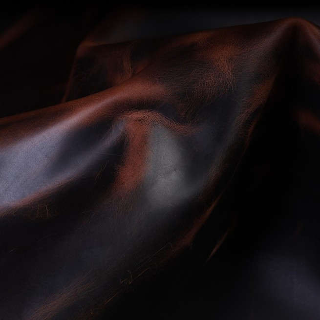 Кожа КРС коричневый Crazy OLIO AZTEC 1,4-1,6