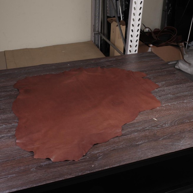 Шкіра одягова вівця коричневий VIRGINIA HAZELNUT 0,7 мм