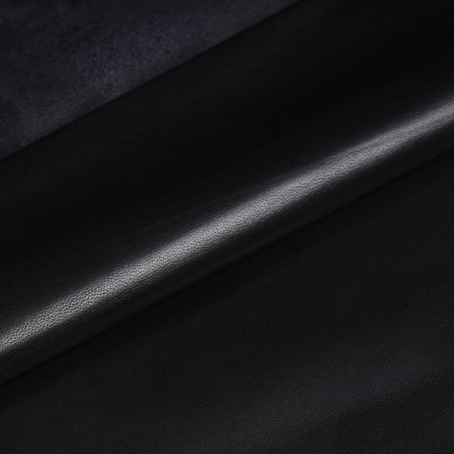 Шкіра одягова вівця чорний VIRGINIA BLACK 0,7 мм