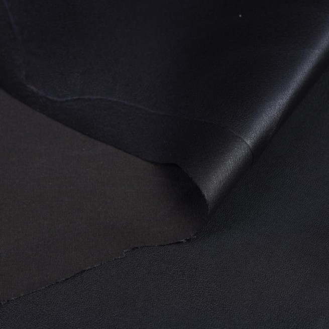 Шкіра одягова вівця стрейч чорний 0,6-0,7
