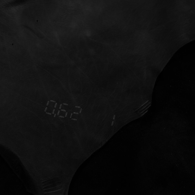 Велюр теля Bonaudo чорний JET BLACK 0,9-1,1