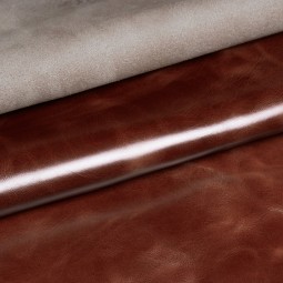 Кожа КРС Алькор коричневый HENNA 1,4-1,6