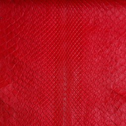 Питон натуральный №33 красный