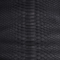 Питон натуральный №39 CURTUS черный